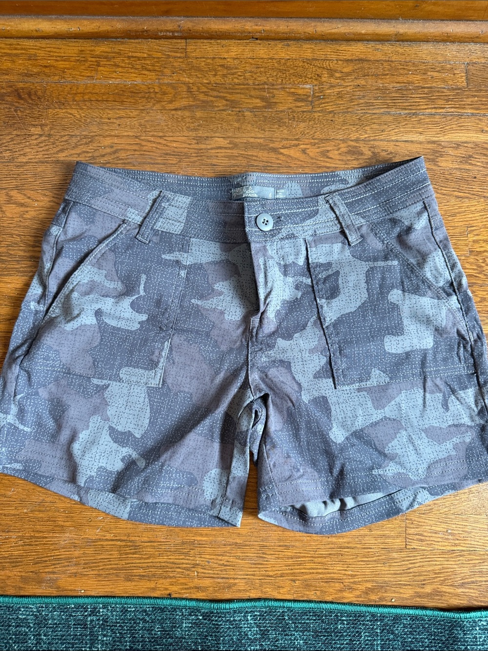 Prana Women's Camo Utility Shorts